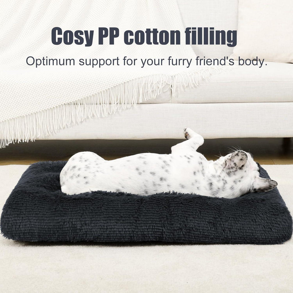 KSIIA Large Dog Bed Washable, Calming Dog Bed, | ObaPet