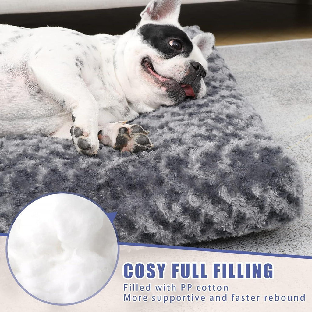 KSIIA Large Dog Bed Washable, Calming Dog Bed, | ObaPet