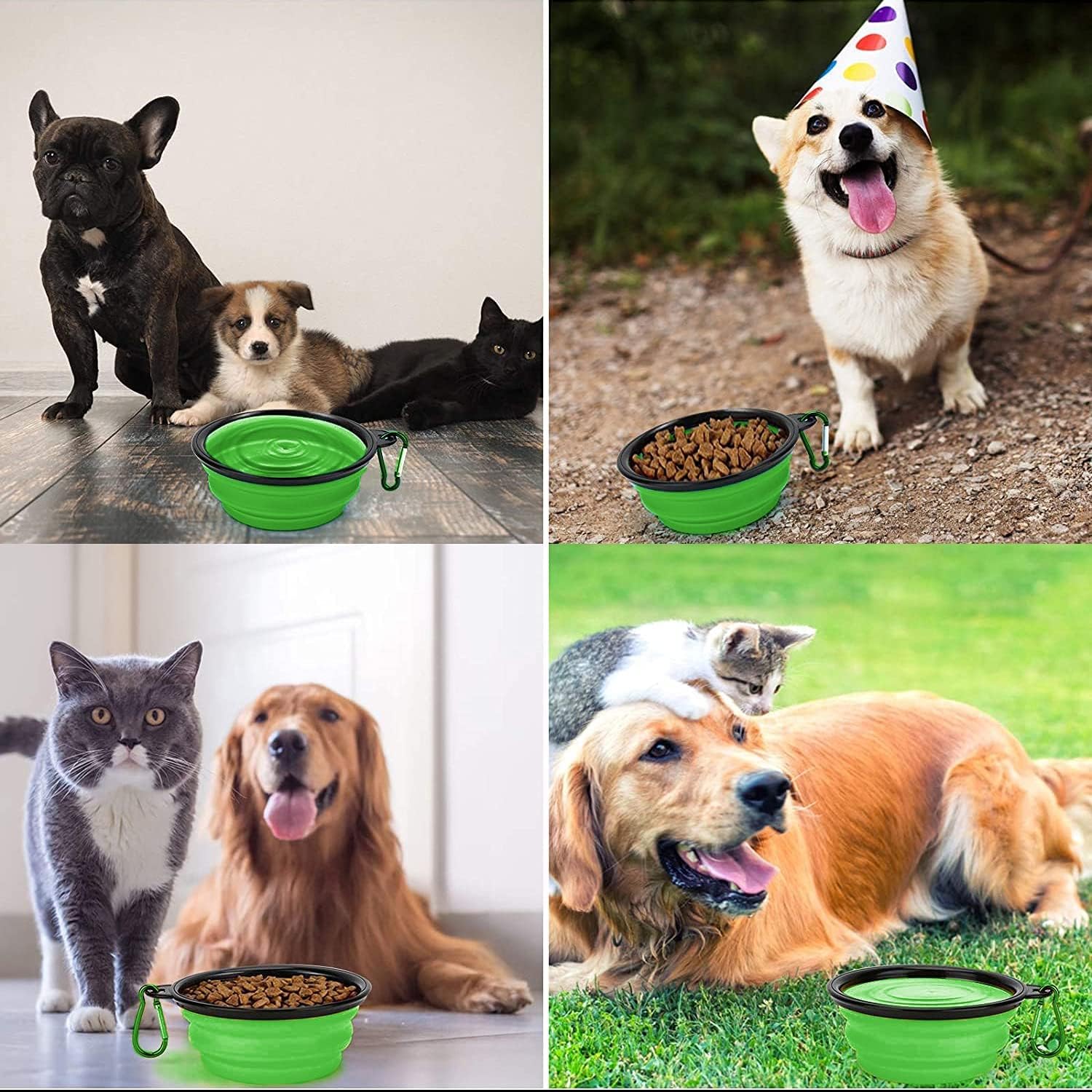Collapsible Dog Bowl,Collapsible Dog Water Bowls | ObaPet