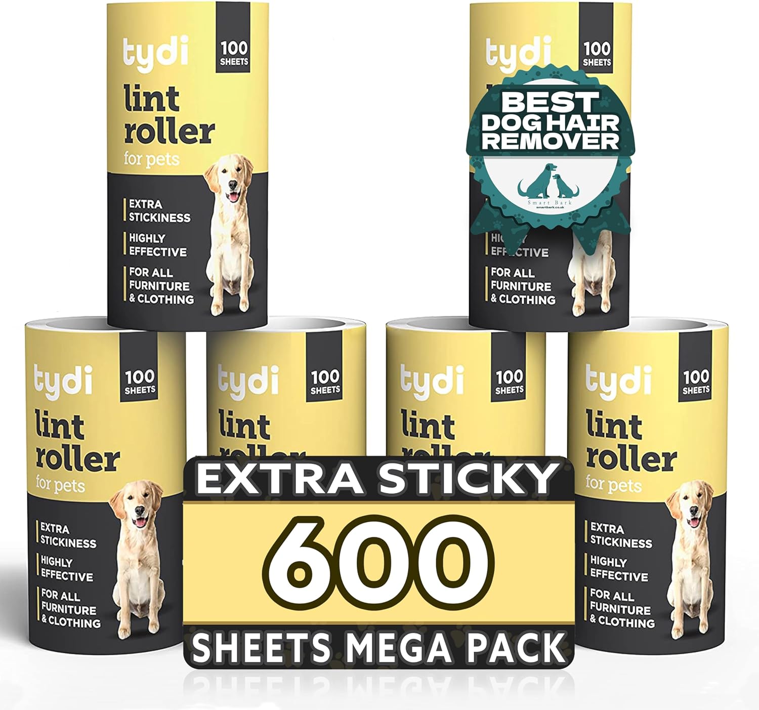 Tydi Pet Lint Roller Value Pack | ObaPet