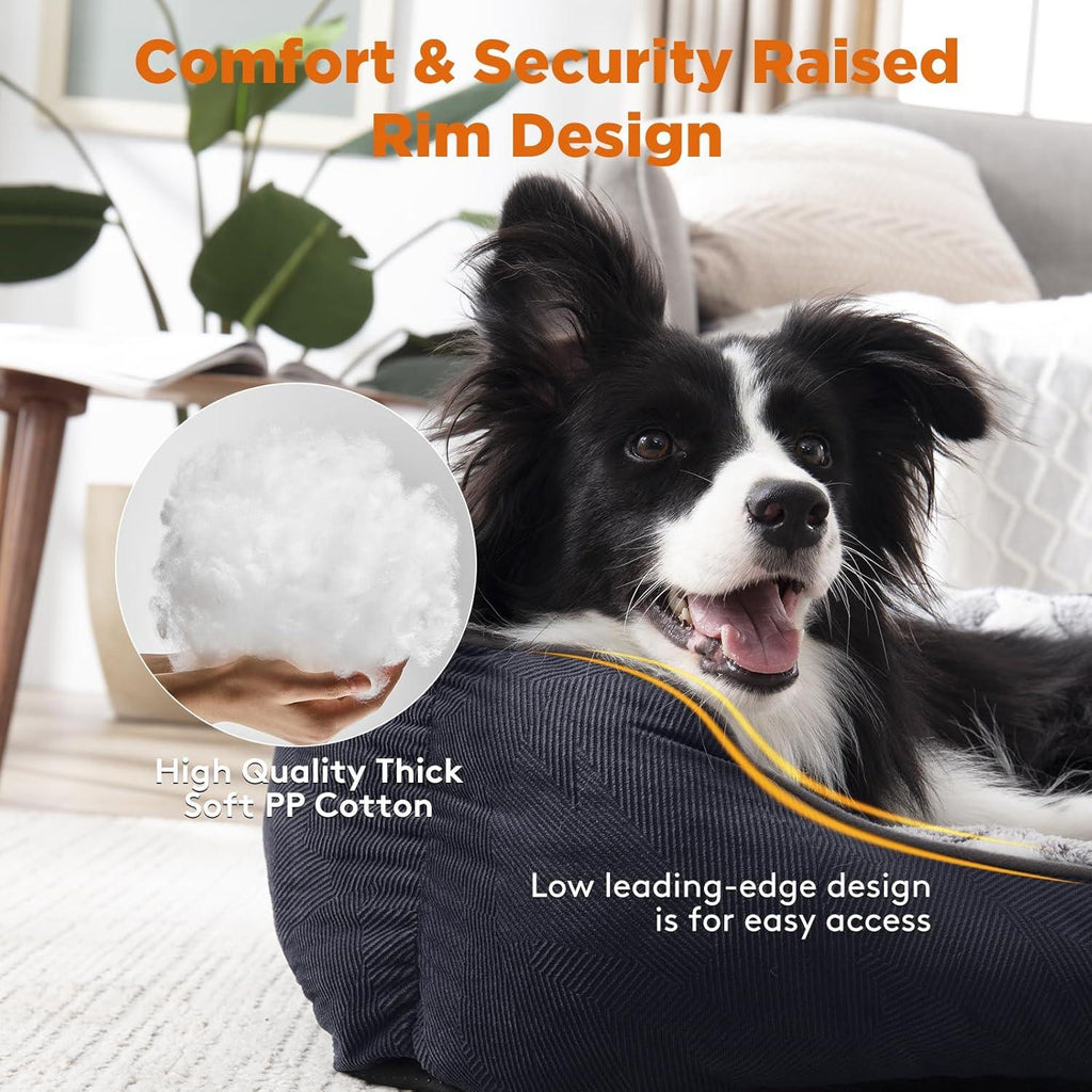 MIXJOY Dog Bed Washable, Super Soft Cosy Dog | ObaPet