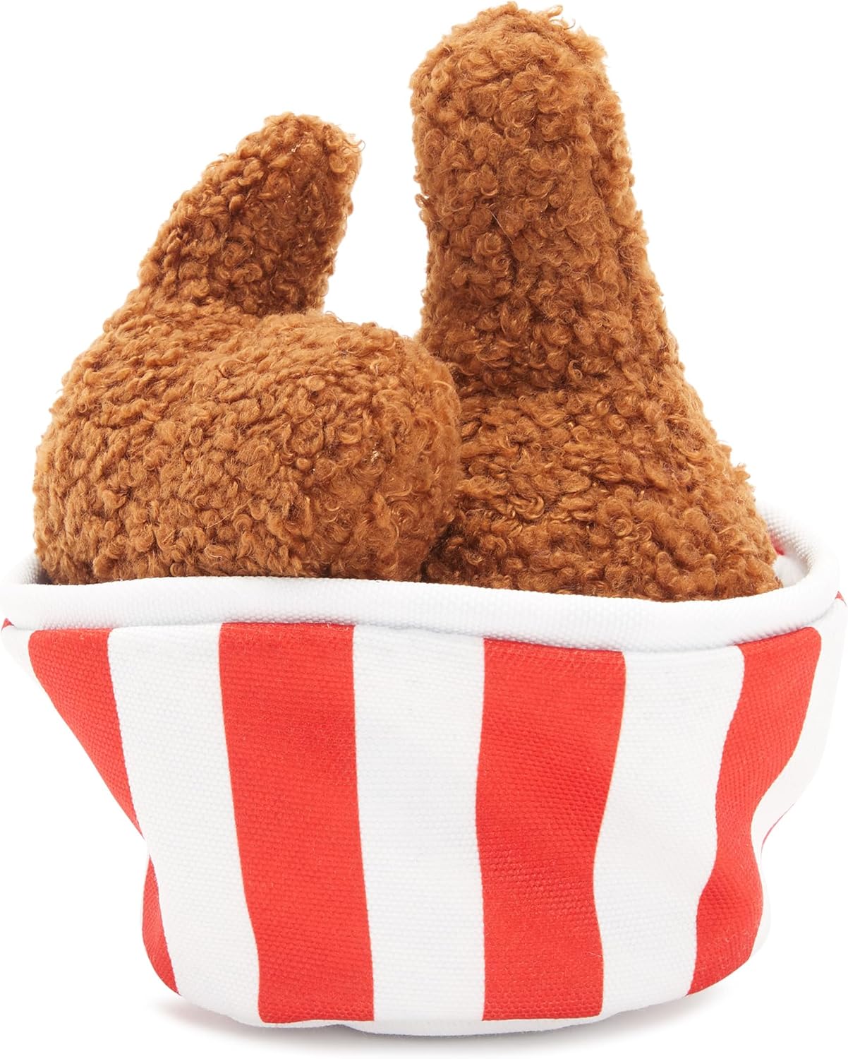 Barkbox 2 in 1 Interactive Plush Dog Toy - Rip and Reveal Toy for Dogs and Puppies - Stimulating Squeaky Pet Toys | Peas in a Pod (Small)