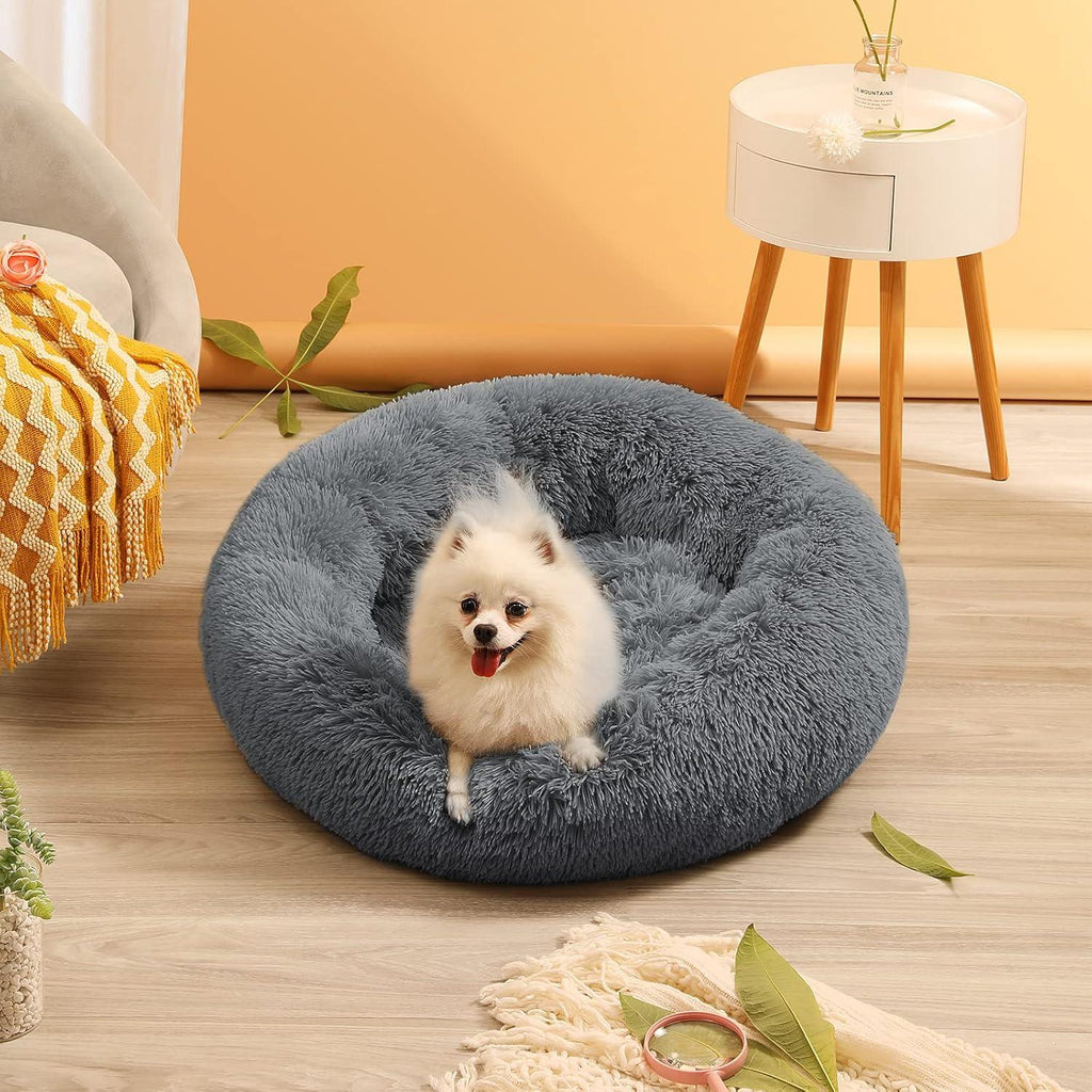 YOJOGEE Calming Donut Puppy Bed for Medium Small | ObaPet