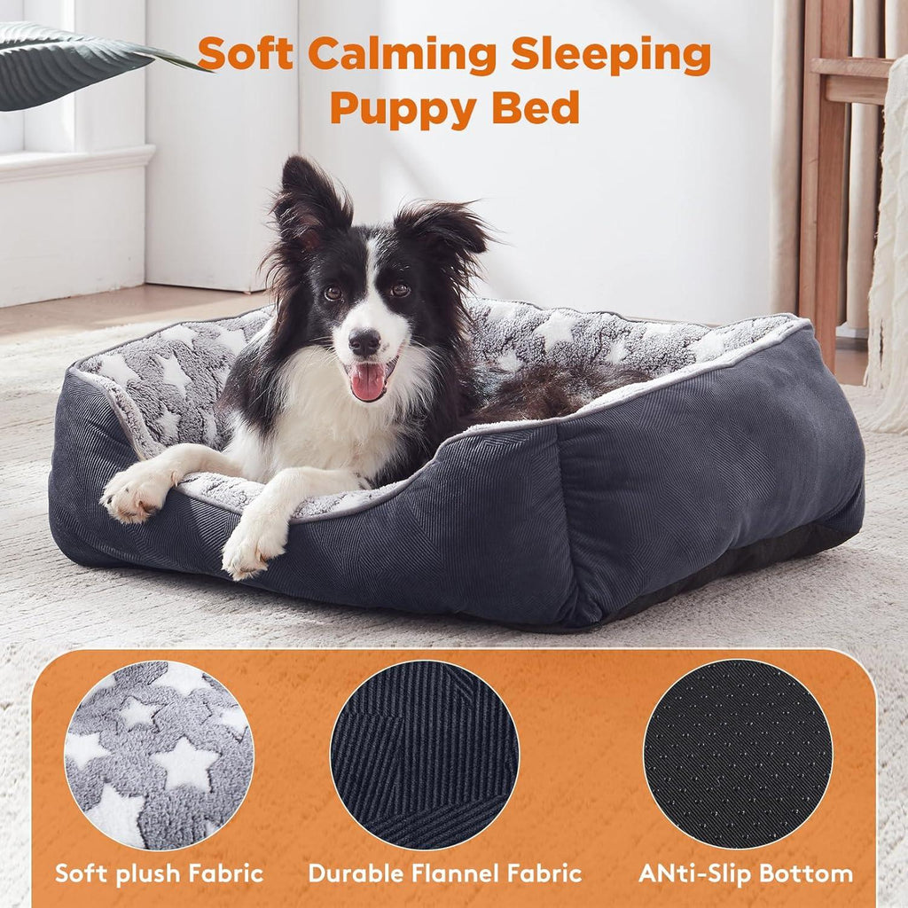 MIXJOY Dog Bed Washable, Super Soft Cosy Dog | ObaPet