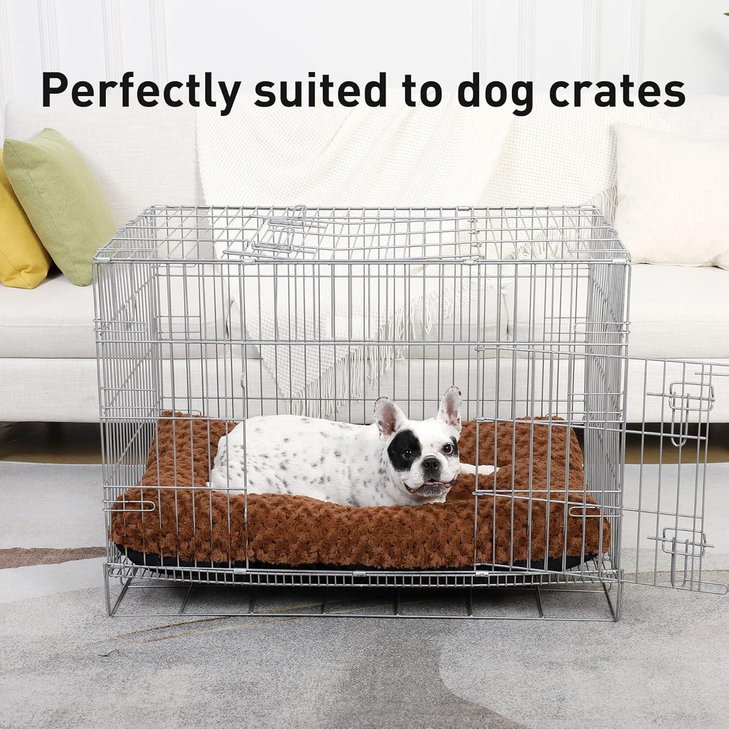 KSIIA Large Dog Bed Washable, Calming Dog Bed, | ObaPet