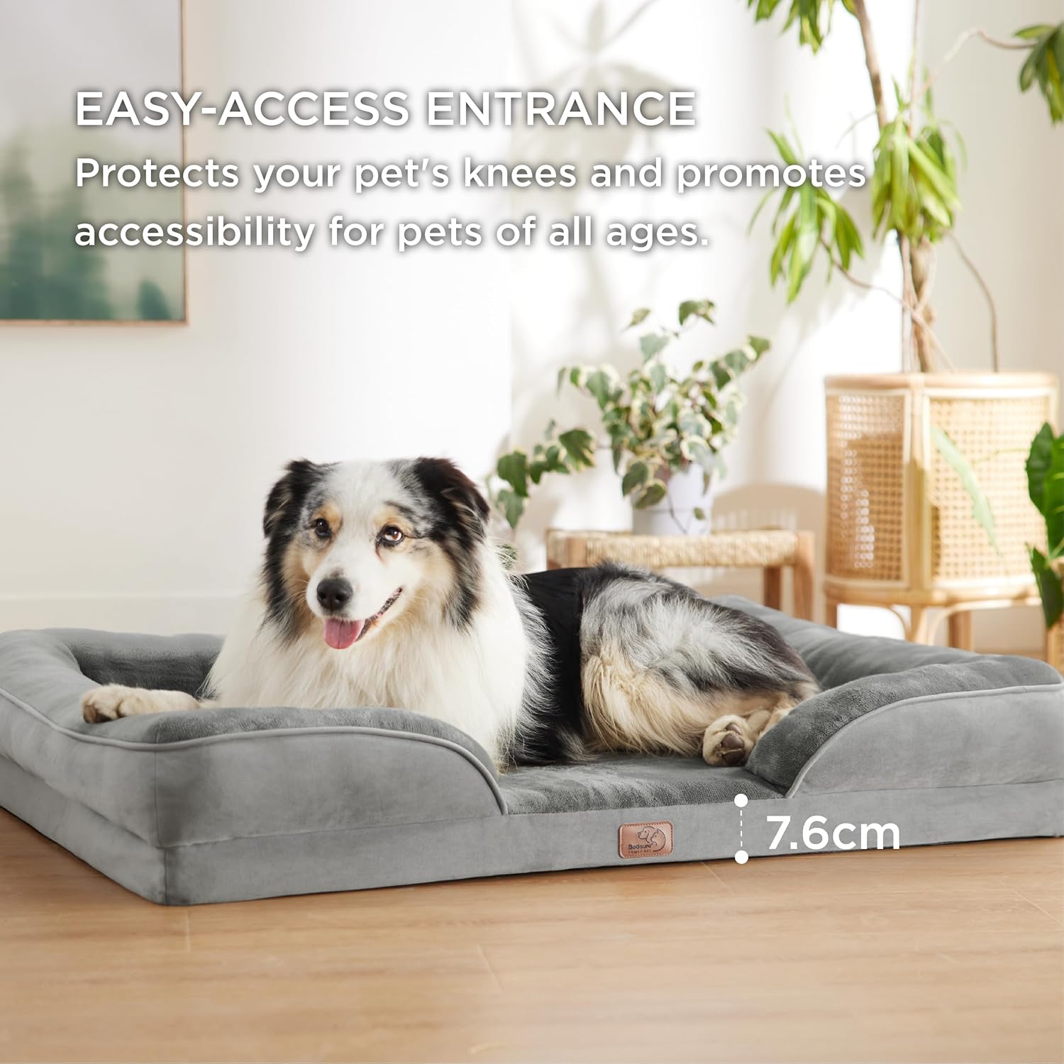 Bedsure Dog Sofa Bed Washable Orthopedic Dog | ObaPet