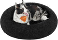 Feandrea Dog Bed, Donut Cat Bed, Fluffy Calming | ObaPet