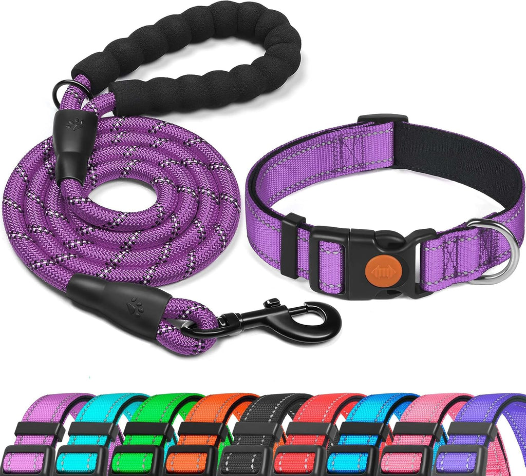 haapaw Reflective Dog Collar Padded with Soft | ObaPet