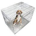 Ellie-Bo Standard Folding 2-Door Dog Cage/Crate | ObaPet