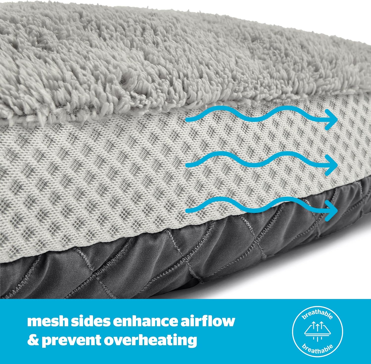 Silentnight Airmax Dog Bed | ObaPet
