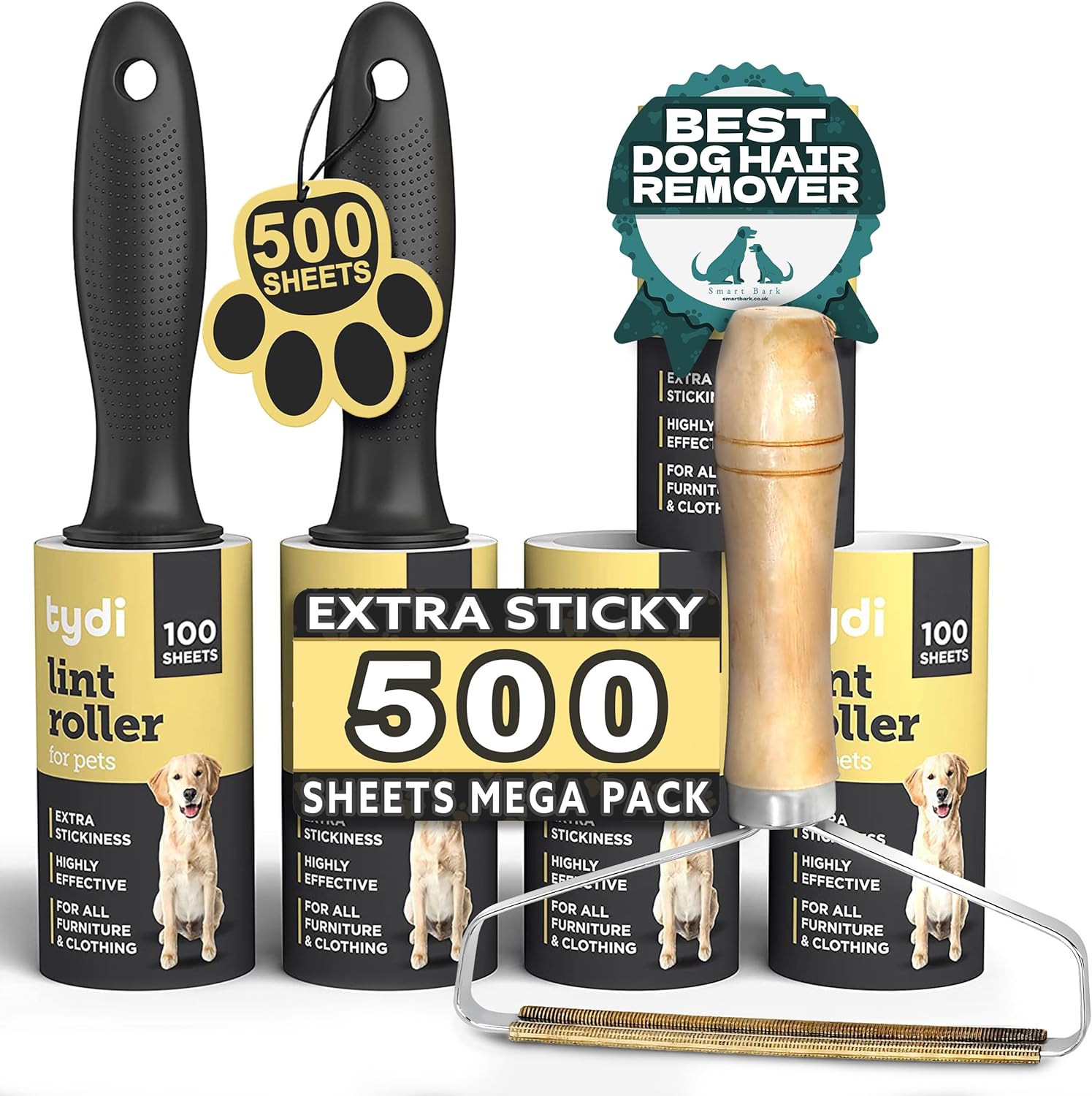 Tydi Pet Lint Roller Value Pack | ObaPet