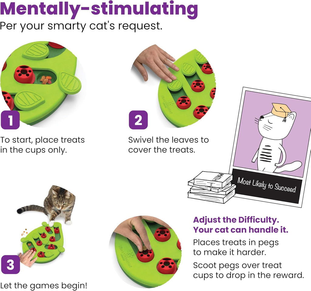 Nina Ottosson by Catstages Buggin' Out Puzzle & | ObaPet