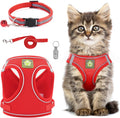 Cat Harness and Lead Set,Adjustable Reflective | ObaPet