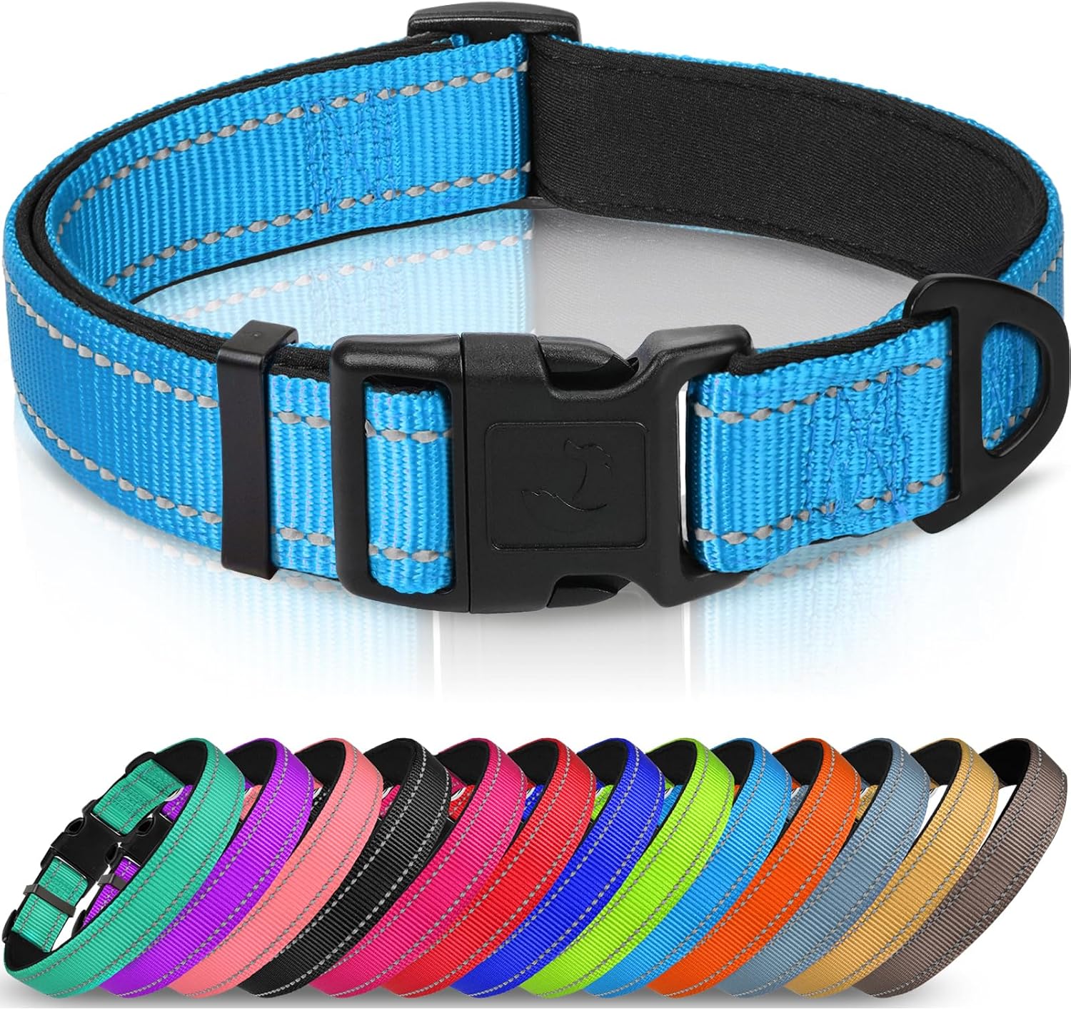 Joytale Reflective Dog Collar, Soft Neoprene | ObaPet