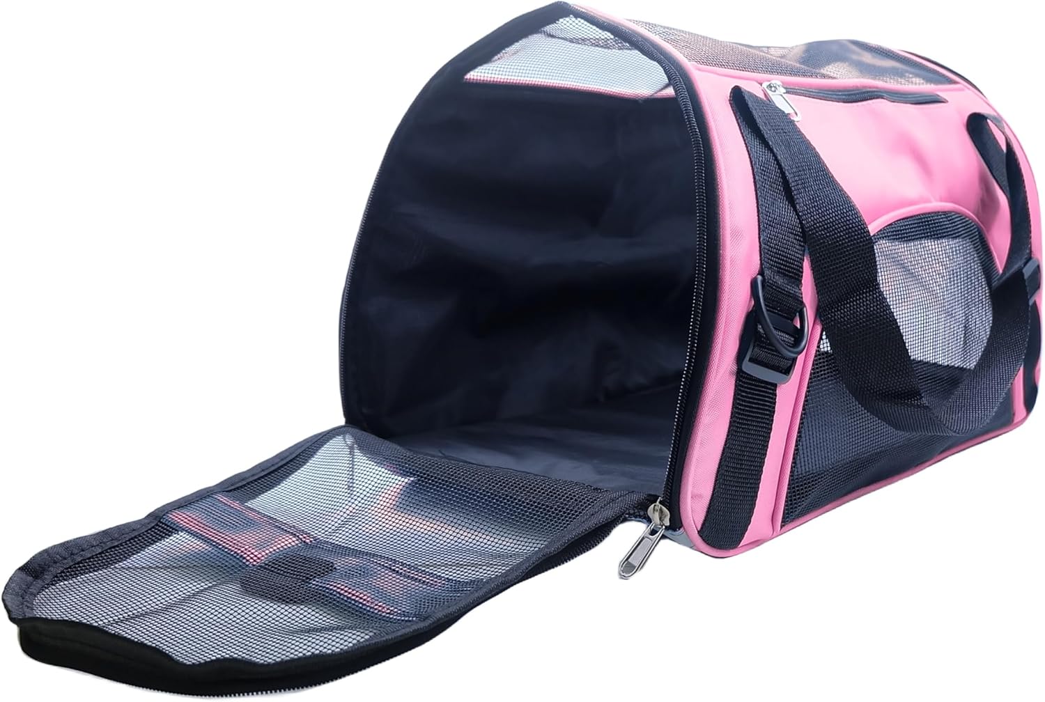ZvoanSem Pet Carrier Bag,Small Cat Carrier Kitten Puppy little Dog Carrier for Travel Airline Approved Small Animal (Small, Blue)