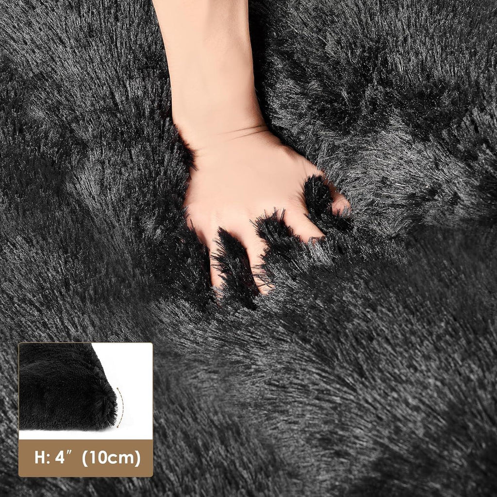 EHEYCIGA Calming Dog Bed Medium, Fluffy Anti | ObaPet