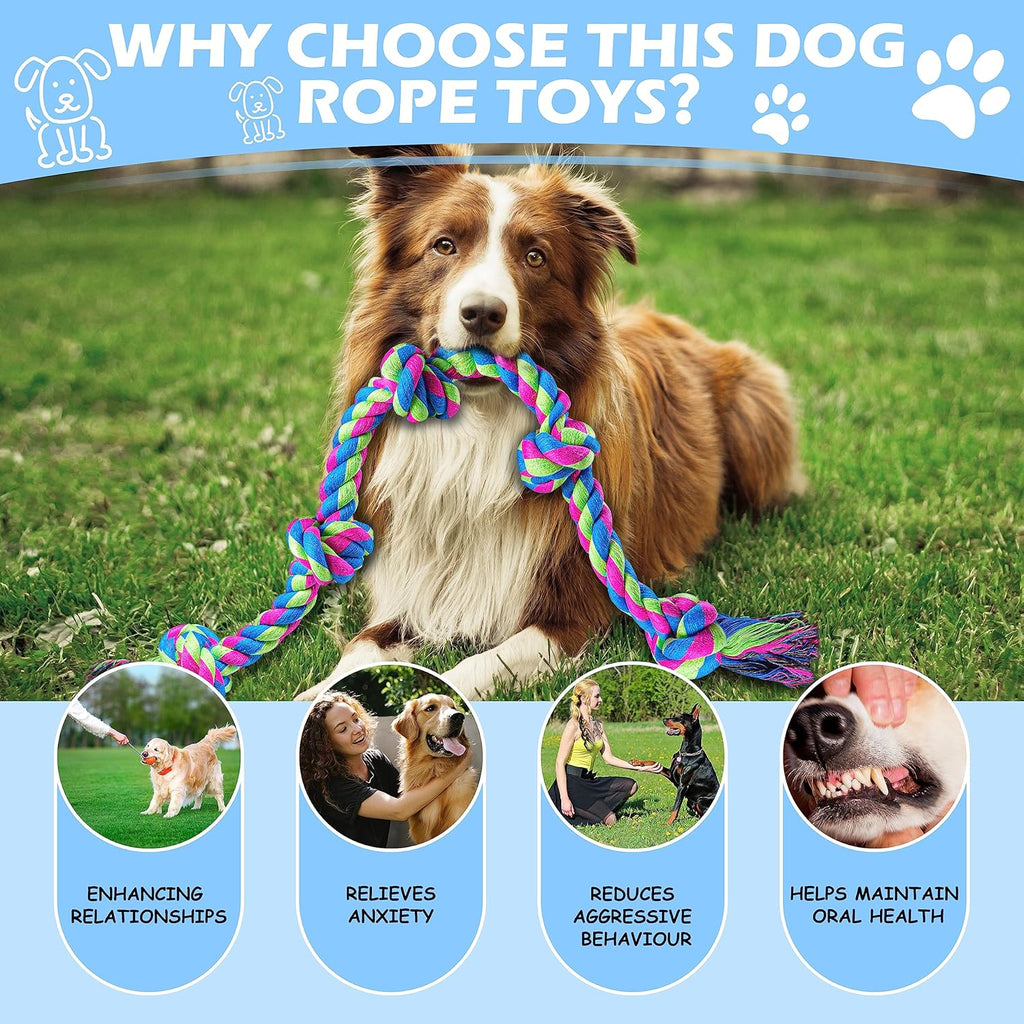 Aitmexcn Dog Rope Toys for Large Medium Dog | ObaPet
