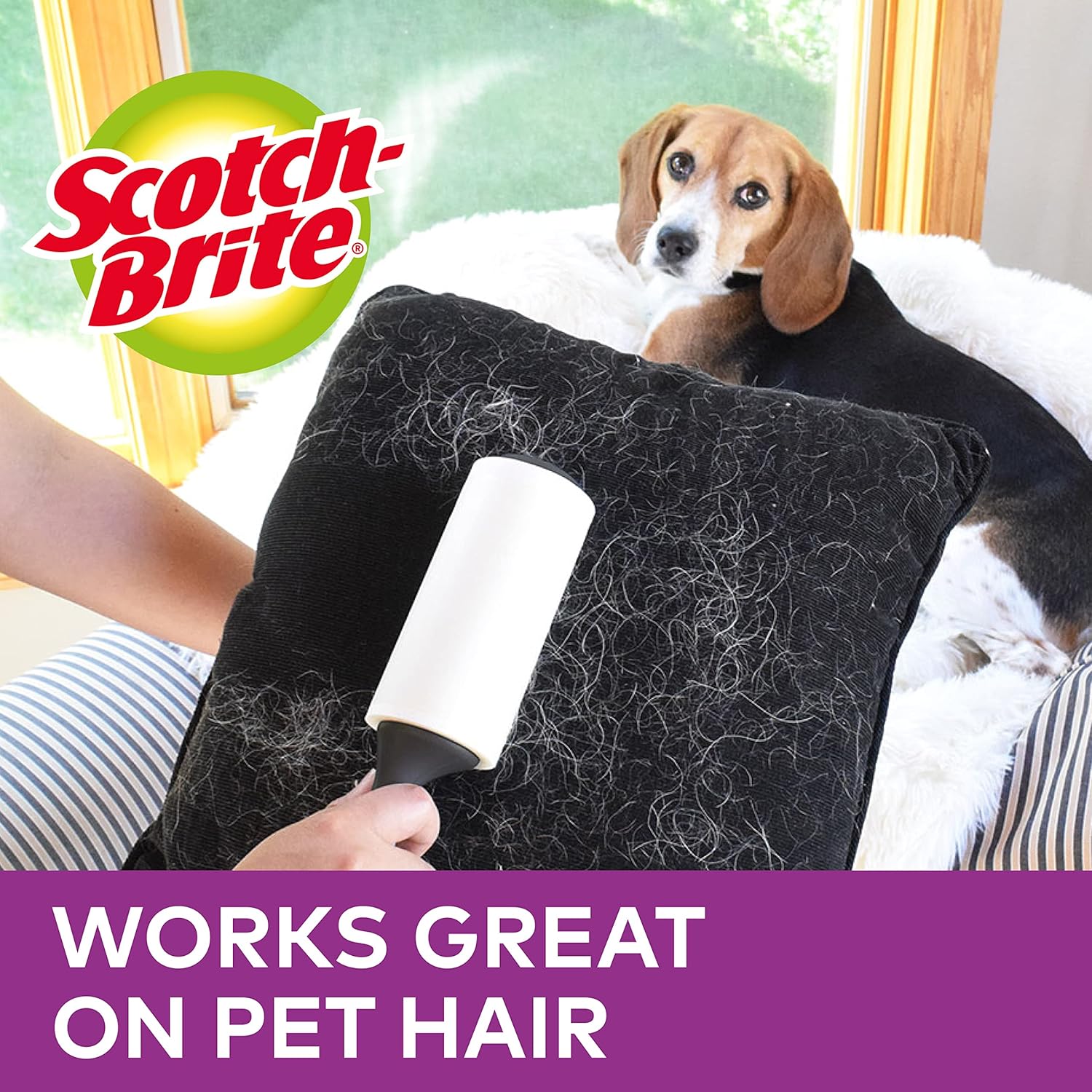 Scotch-Brite Pet Extra Sticky Hair Roller | ObaPet