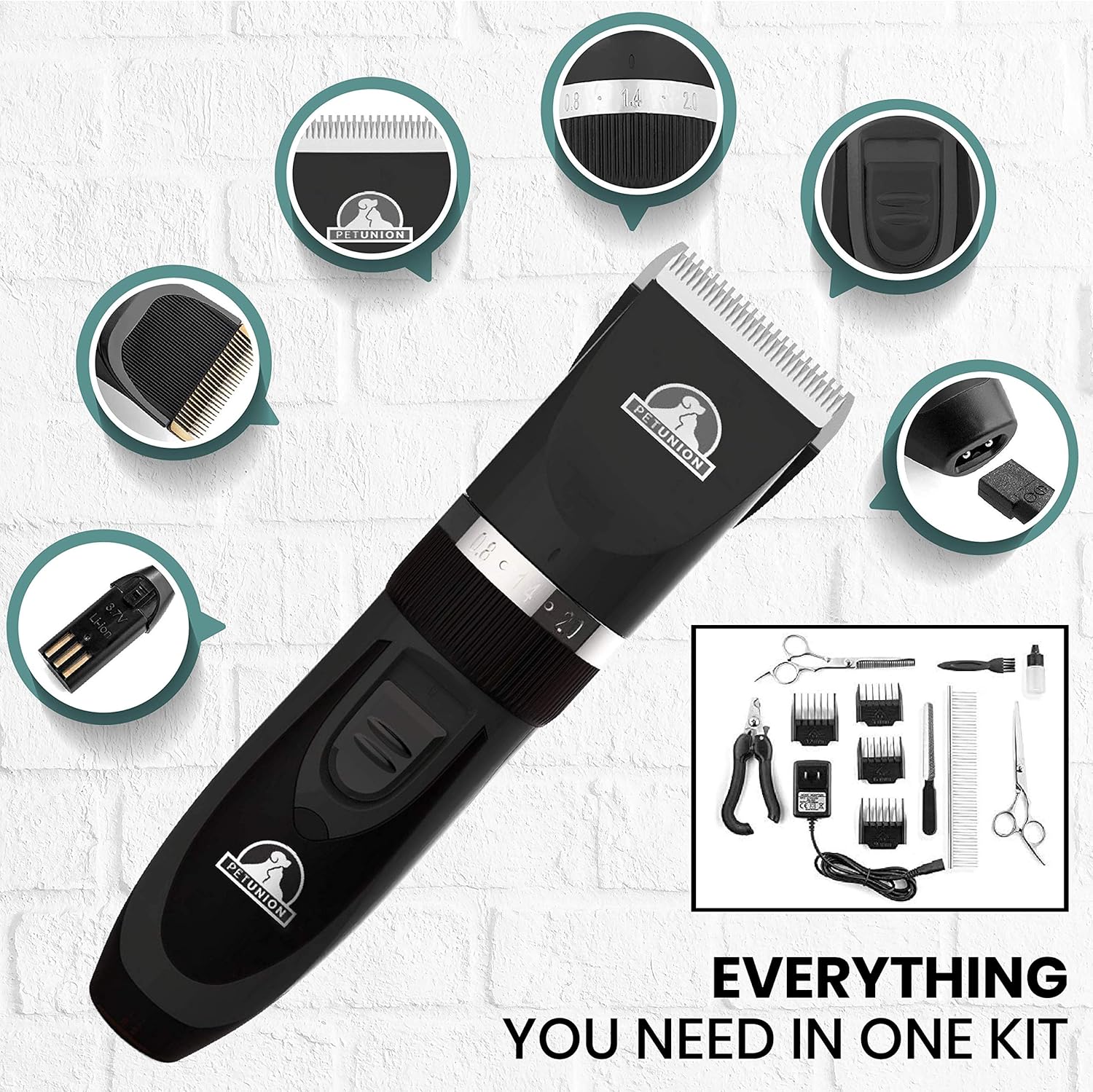 Pet UnionProfessional Dog Grooming Kit | ObaPet