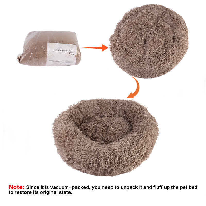 Detachable and Washable Calming Dog Cat Beds | ObaPet